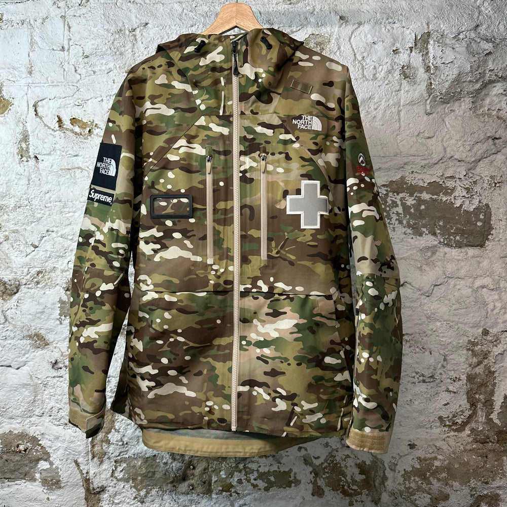Supreme TNF Tape Seam Camo Summit Jacket Sz L