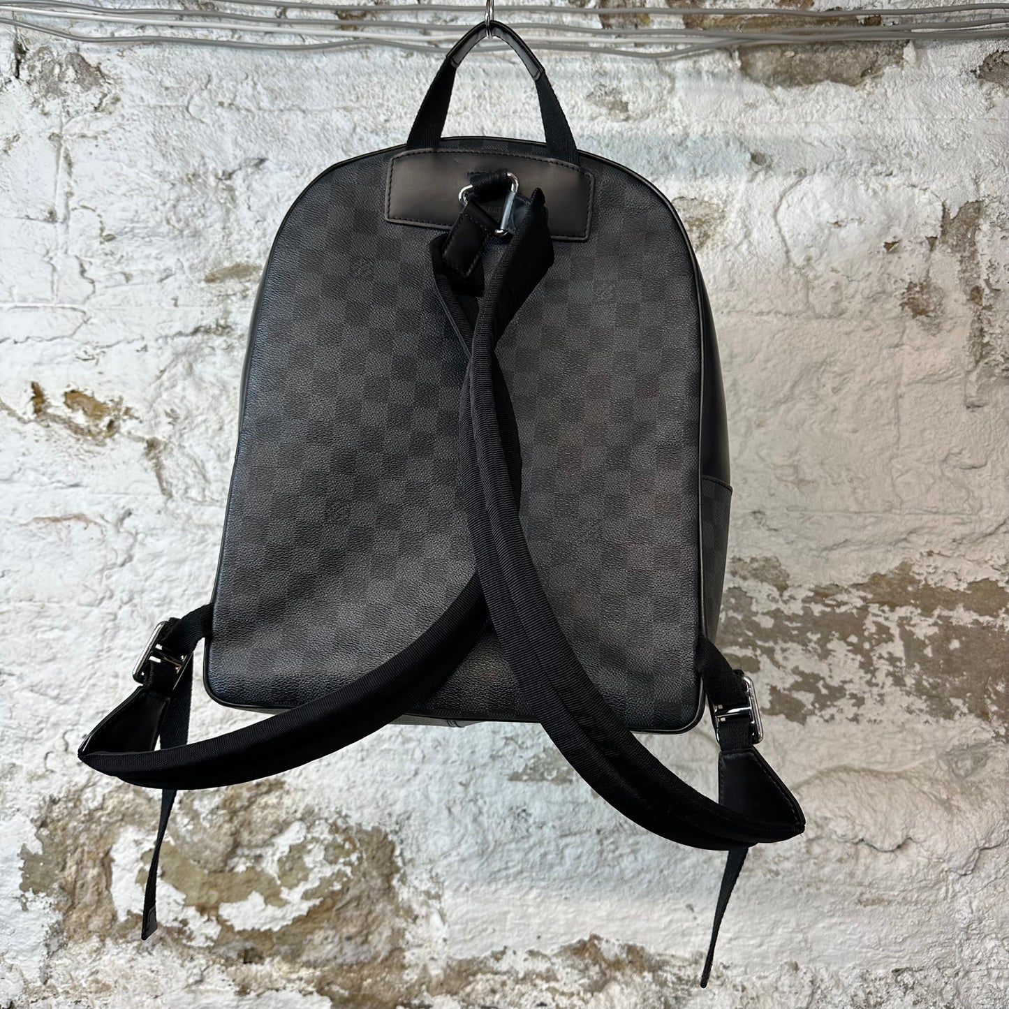 Louis Vuitton Map Josh Damier Graphite Backpack