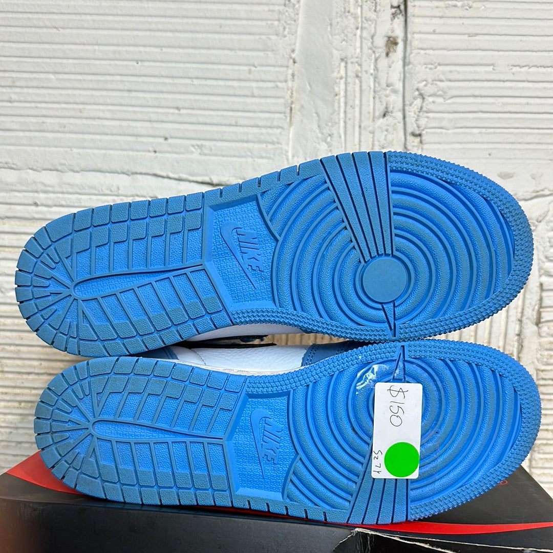 Air Jordan 1 High University Blue Sz 7Y