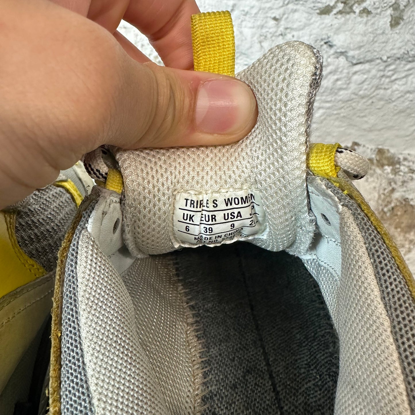 Balenciaga Triple S Gray Yellow Sz 6.5 (39)