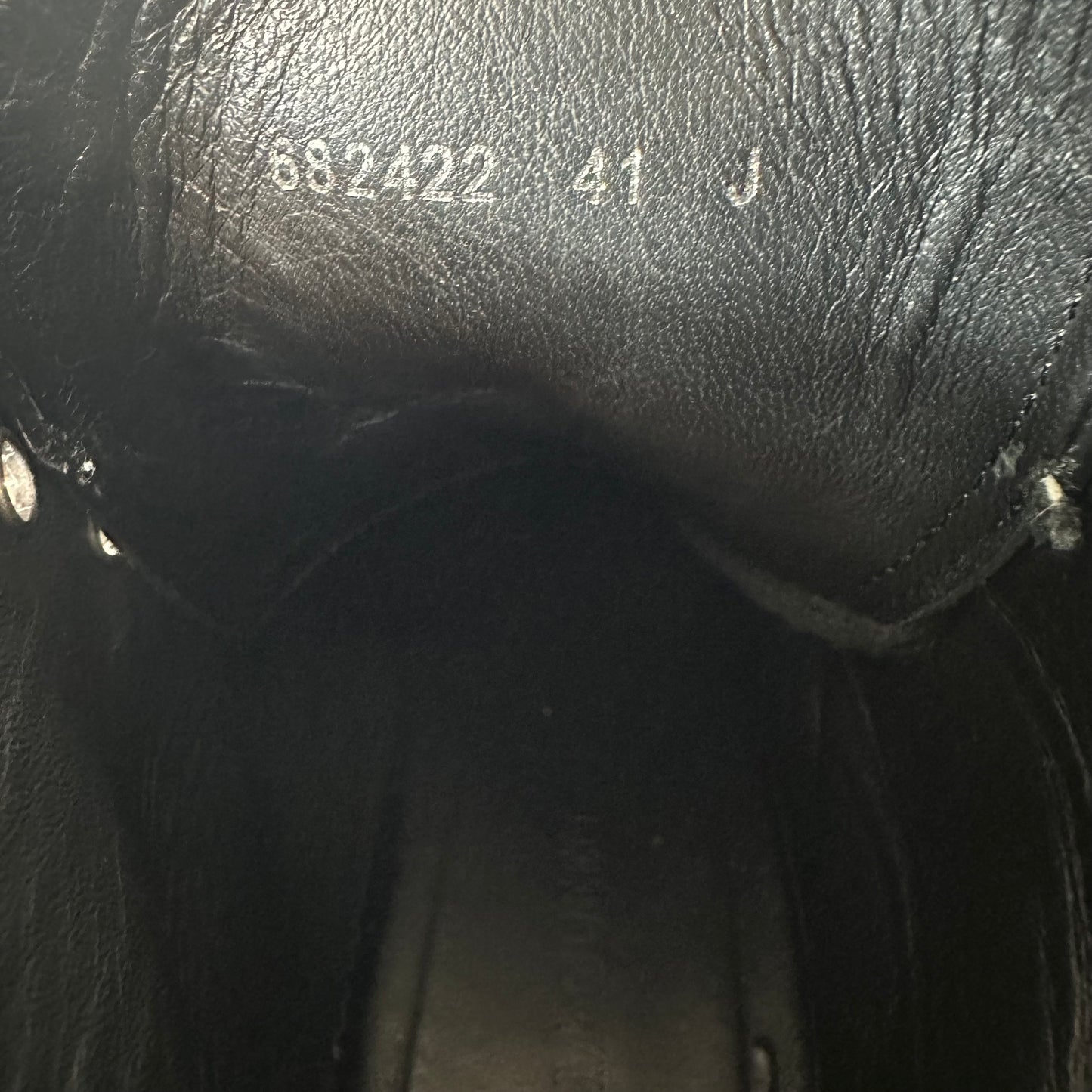 Alexander Mcqueen White Spell Black Tread Boot Sz 8 (41) No Box