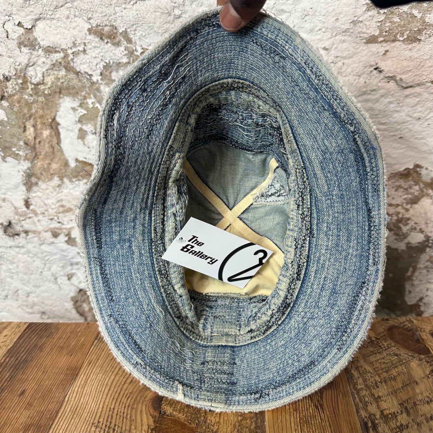 Kapital Old Man and the Sea Denim Bucket Hat