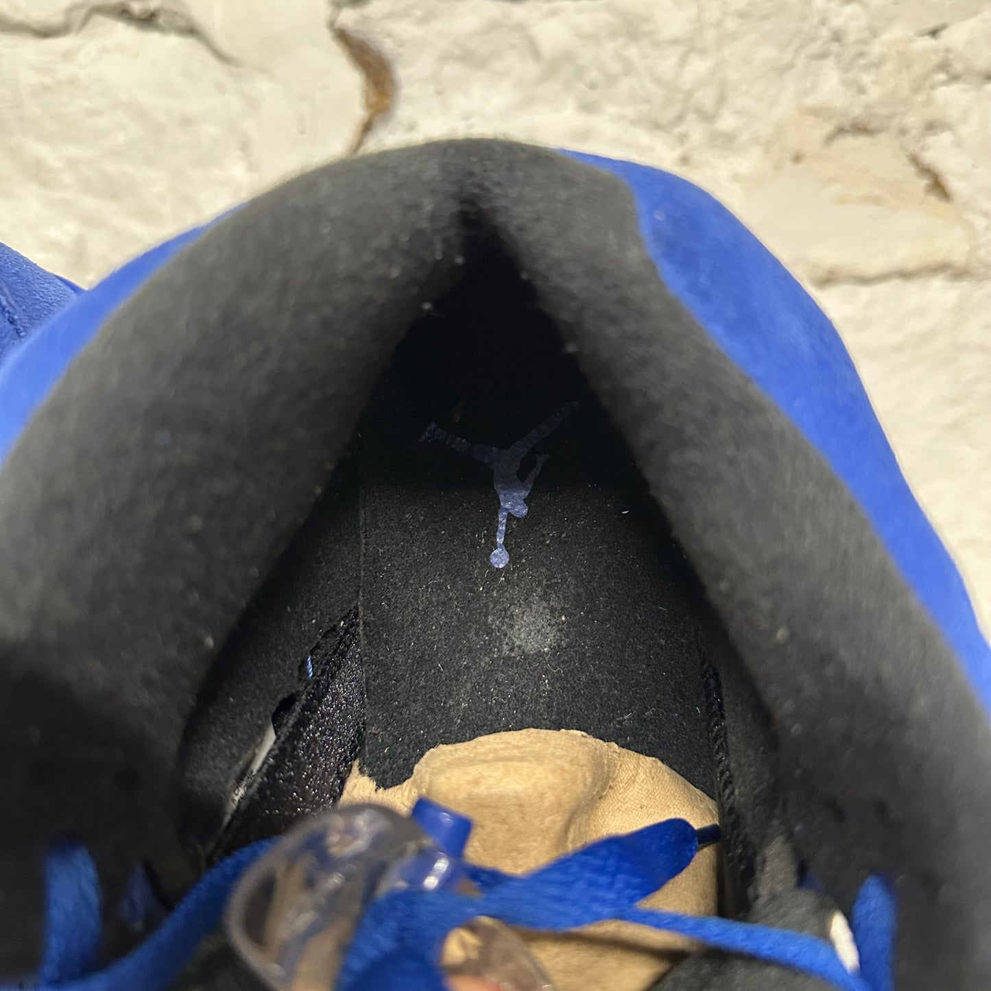 Air Jordan 5 Blue Suede Sz 11