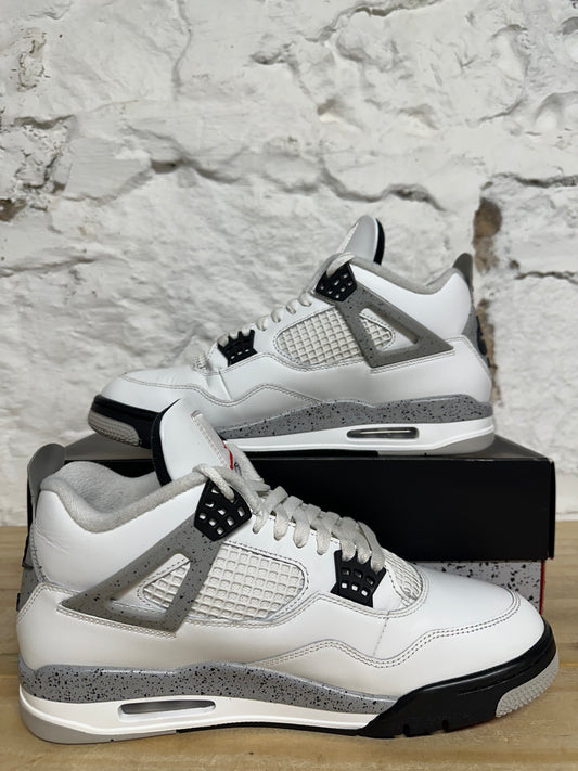 Air Jordan 4 White Cement Sz 11
