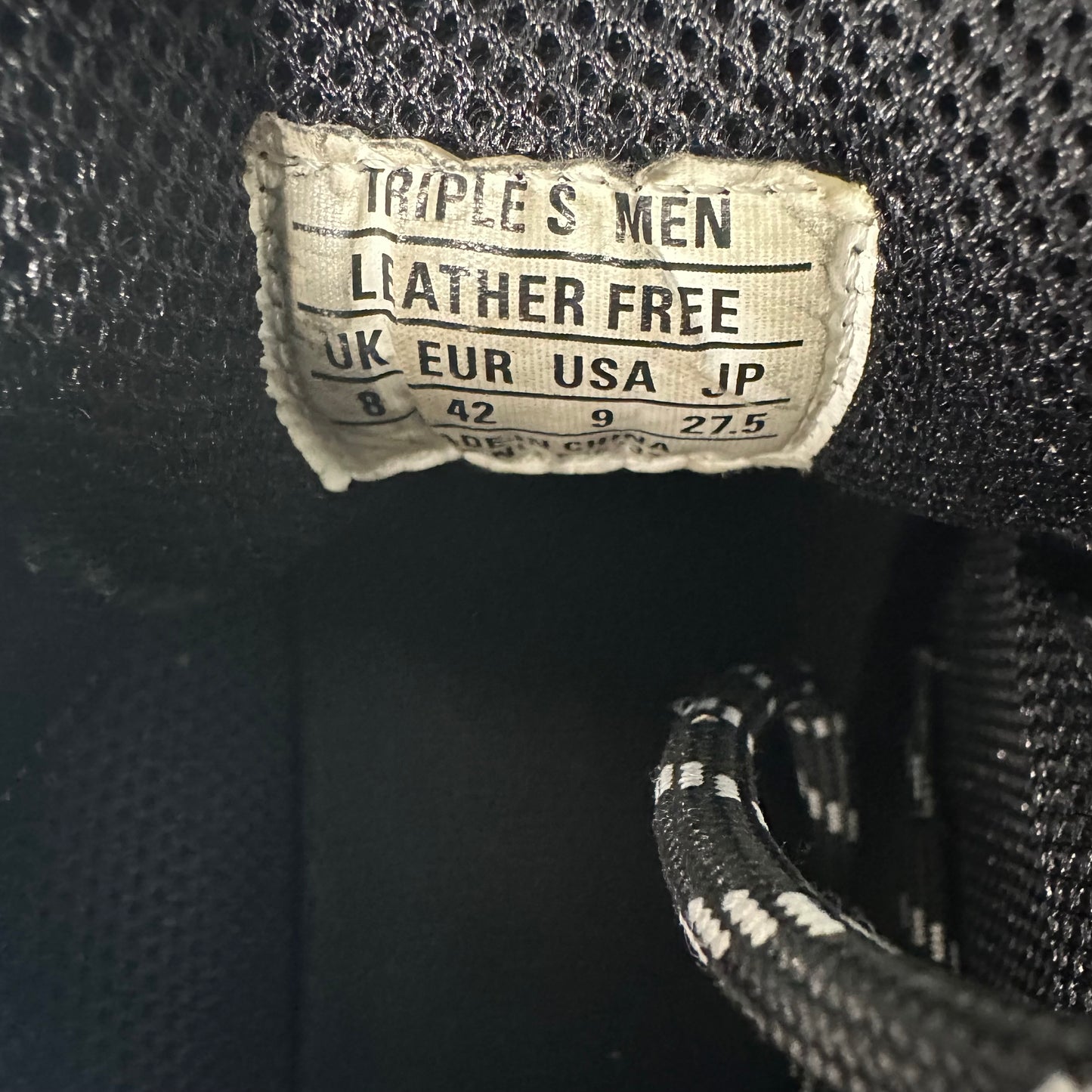 Balenciaga Triple S All Over Logos Black Sneaker Sz 9 (42)