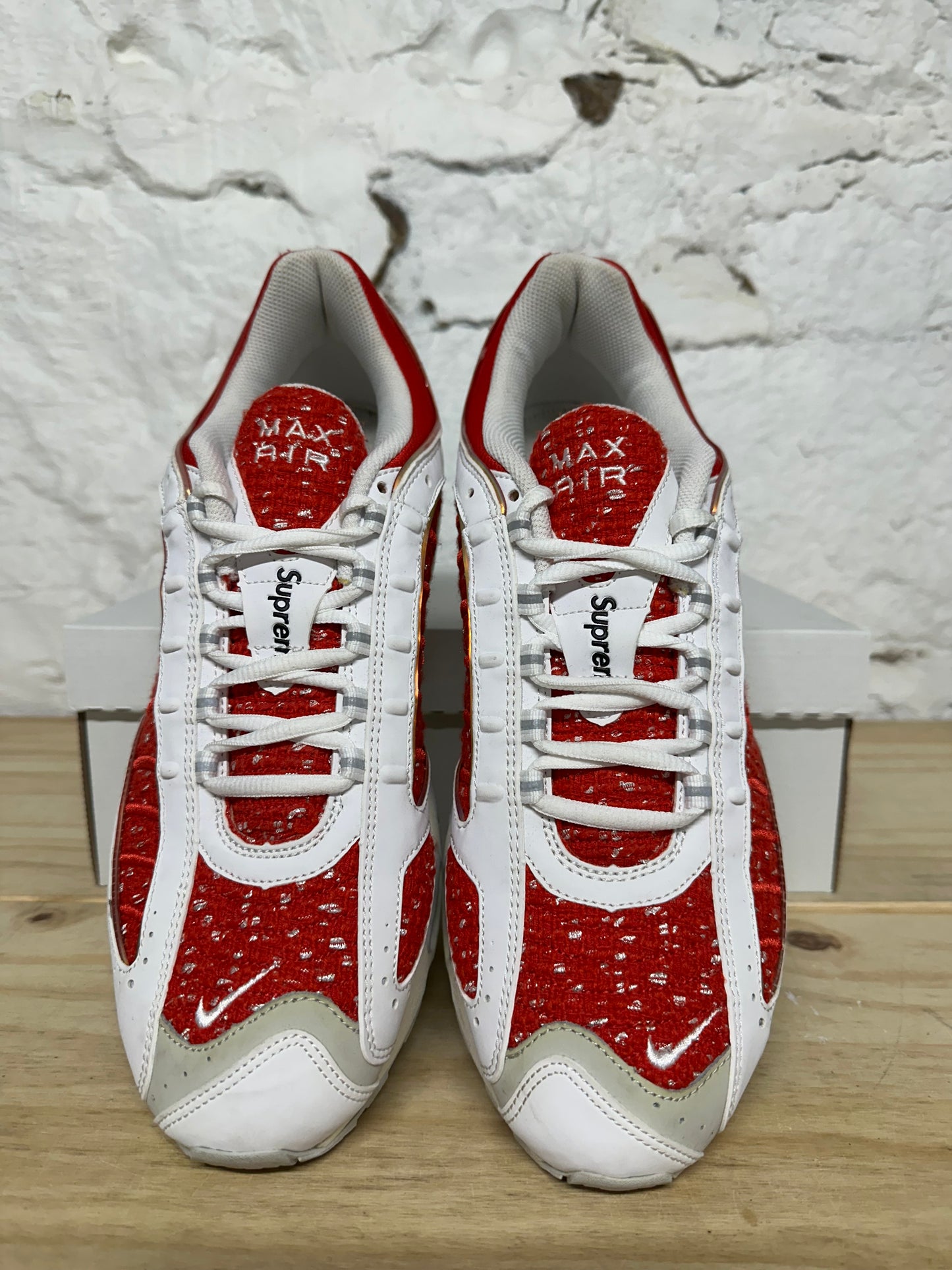 Nike Air Max Tailwind 4 Supreme Red Sz 13