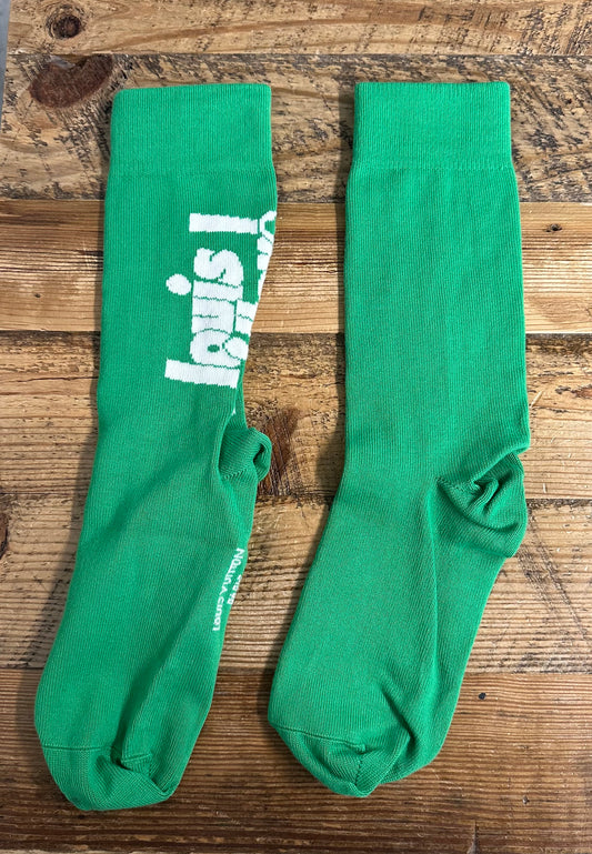 Louis Vuitton Archive Green Socks DS