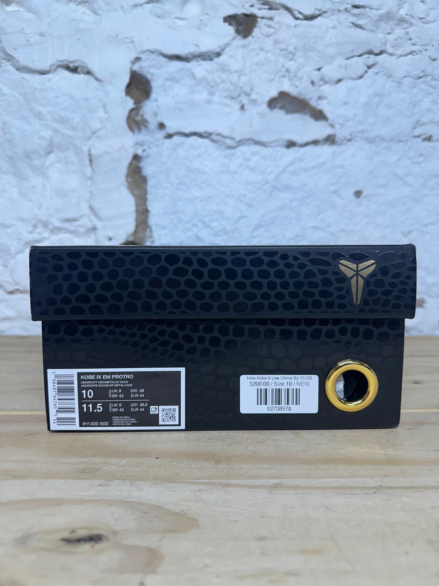 Nike Kobe 9 Low China Sz 10 DS