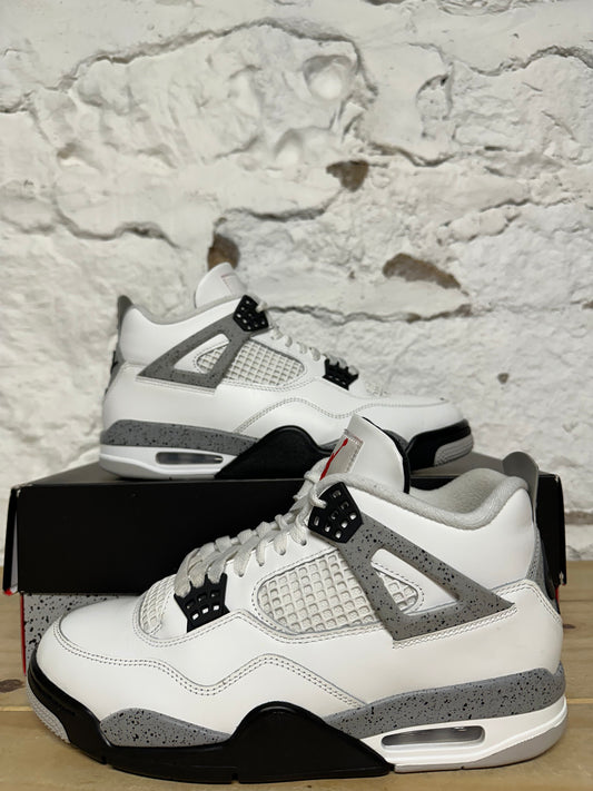 Air Jordan 4 White Cement (2025) Sz 10