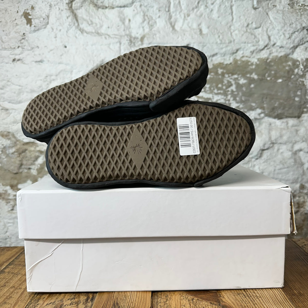 Maison Mihara Triple Black Hank Sneaker Sz 6 (38)