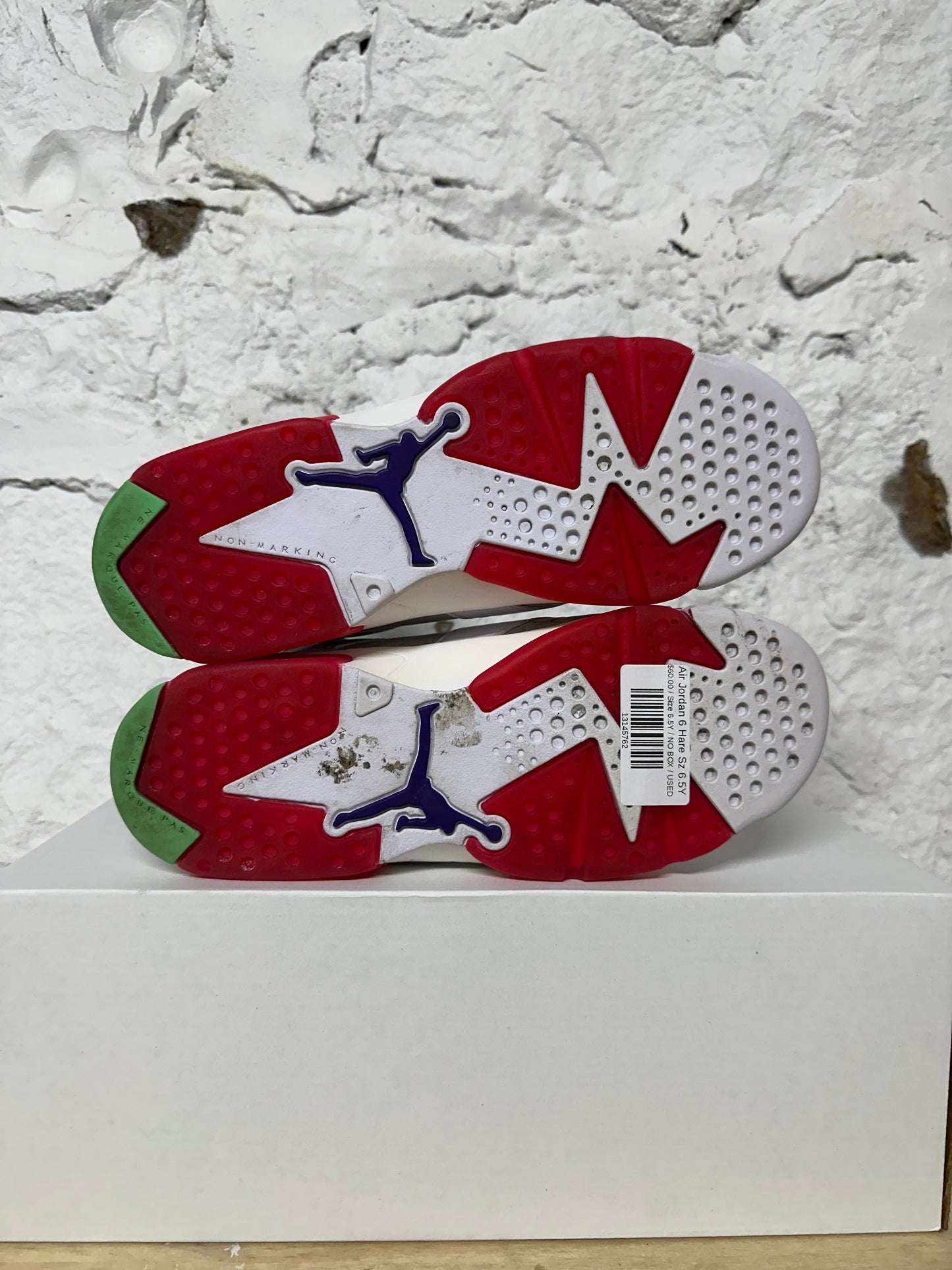 Air Jordan 6 Hare Sz 6.5Y