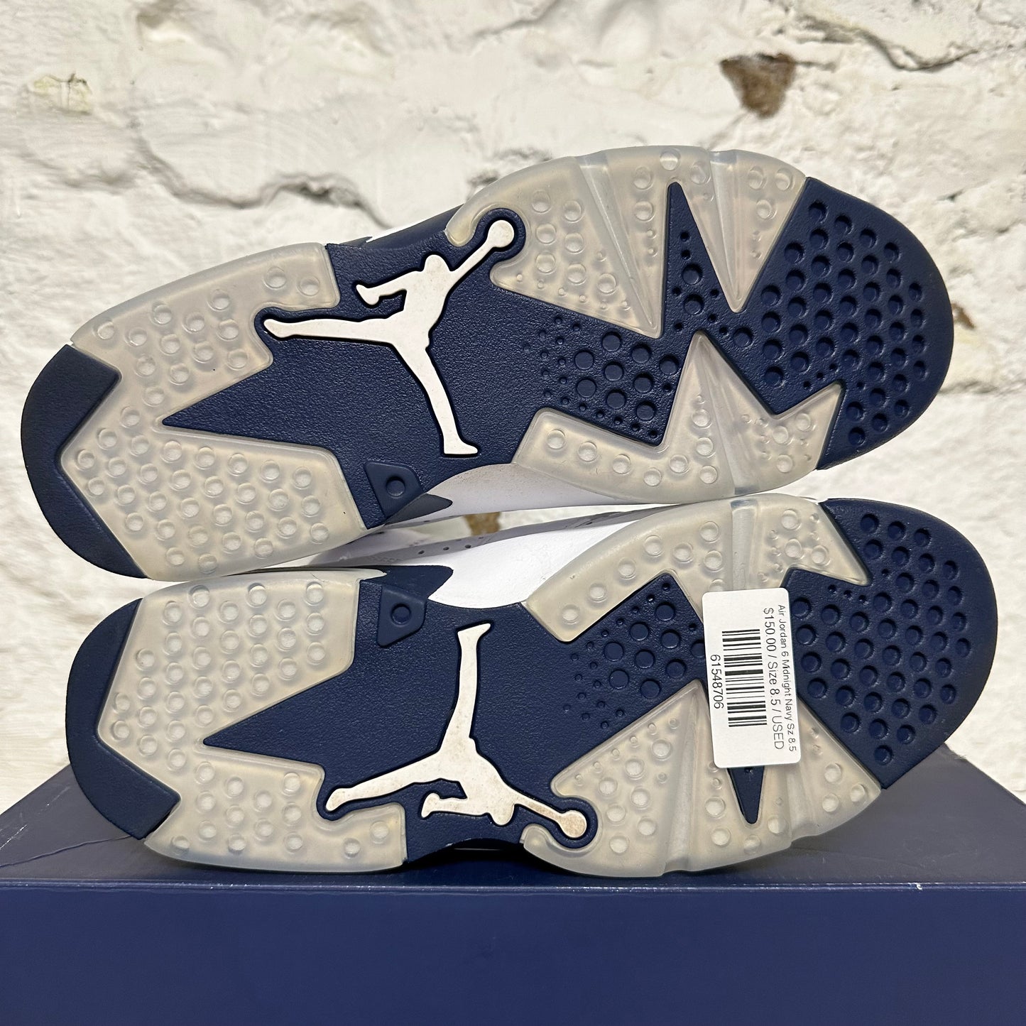 Air Jordan 6 Midnight Navy Sz 8.5