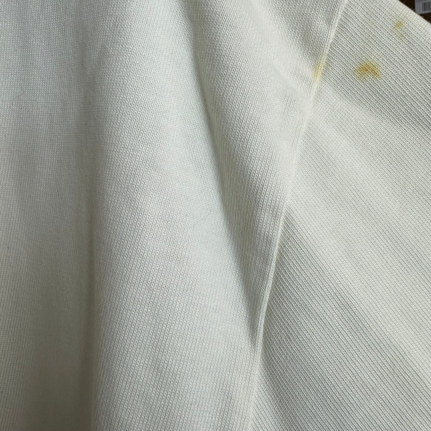 Rhude Vertical Spellout White T-Shirt Sz XL