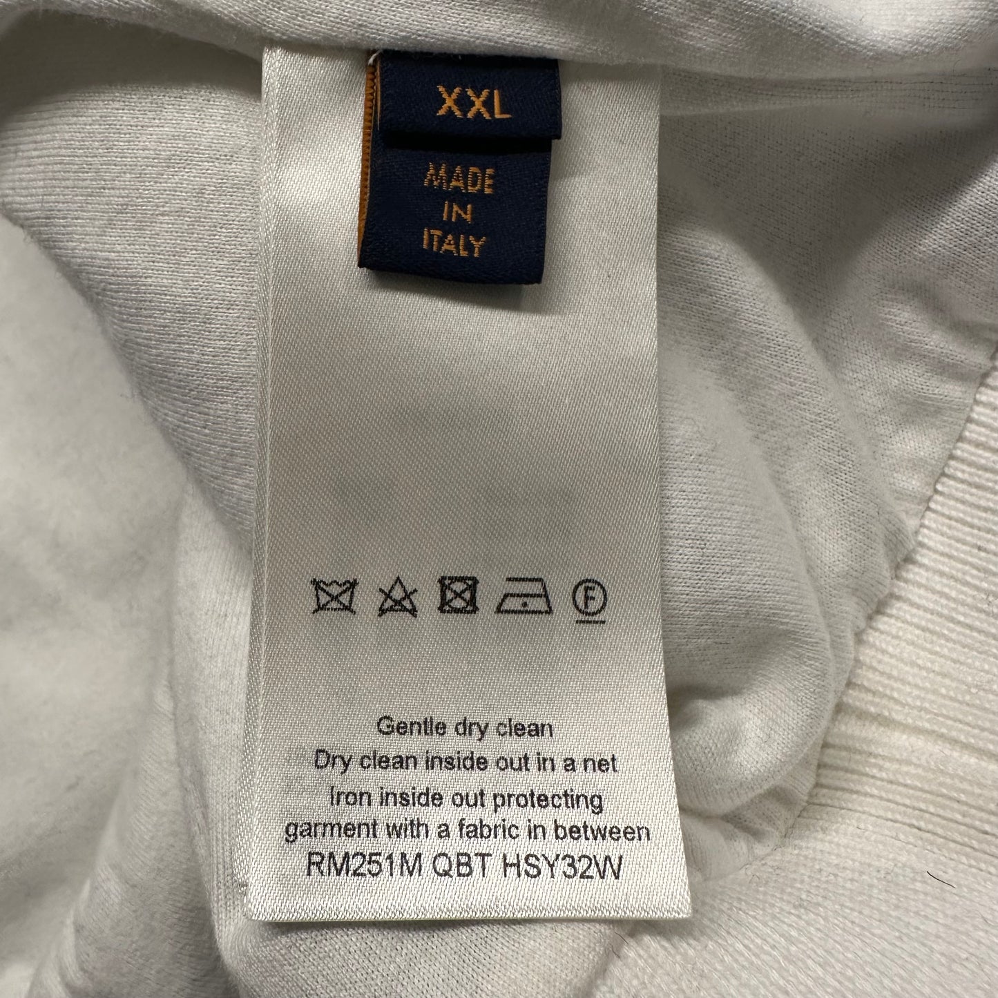 Louis Vuitton Gray White Damoflauge Fleece Jacket Sz XXL