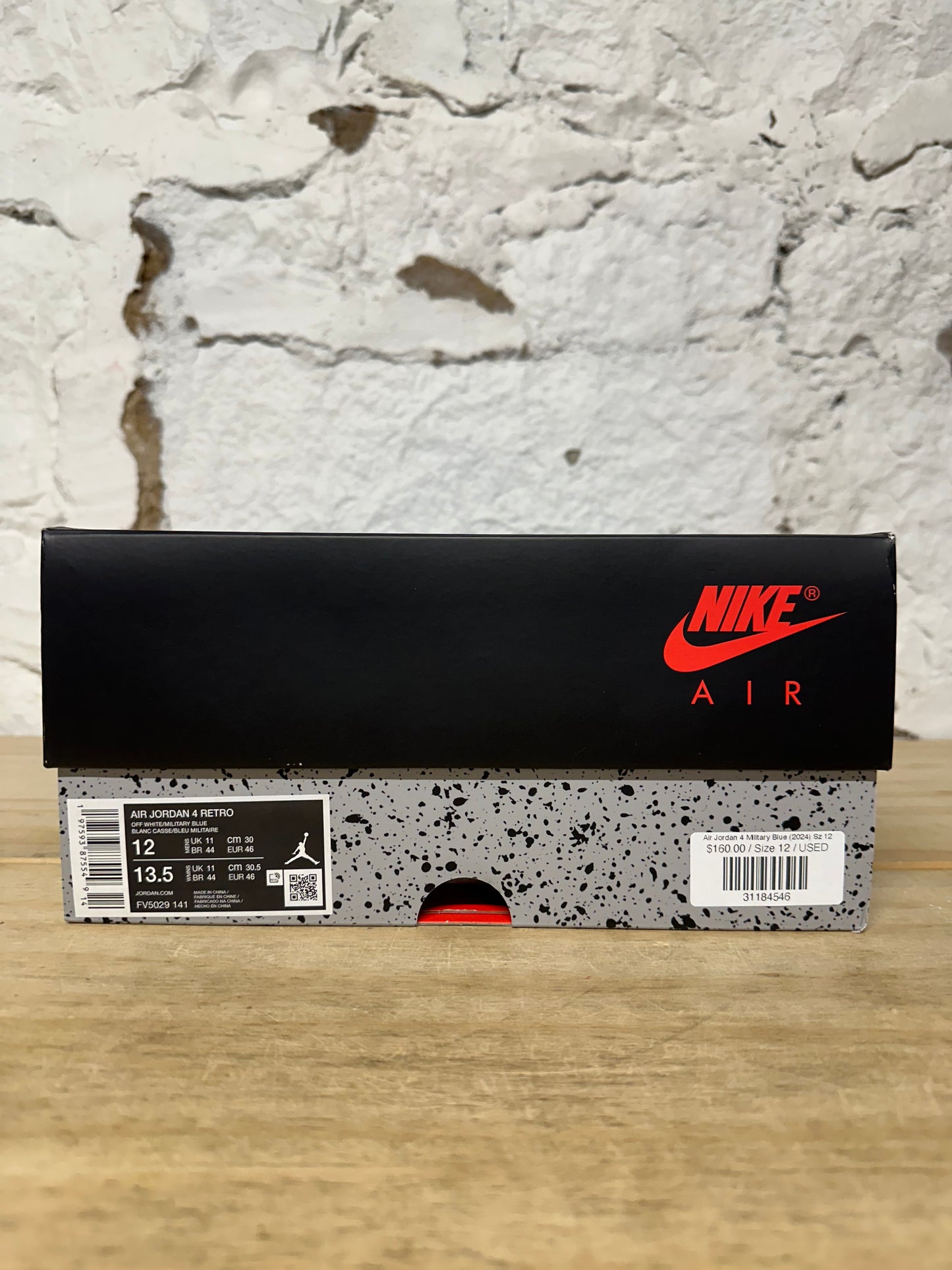Air Jordan 4 Military Blue (2024) Sz 12