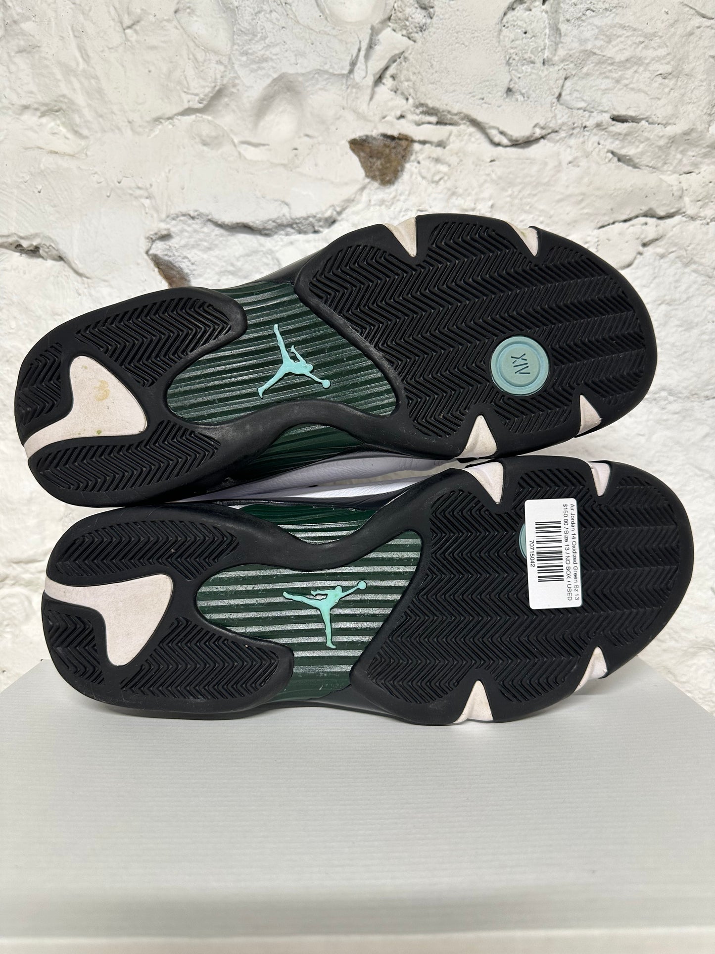Air Jordan 14 Oxidized Green Sz 13
