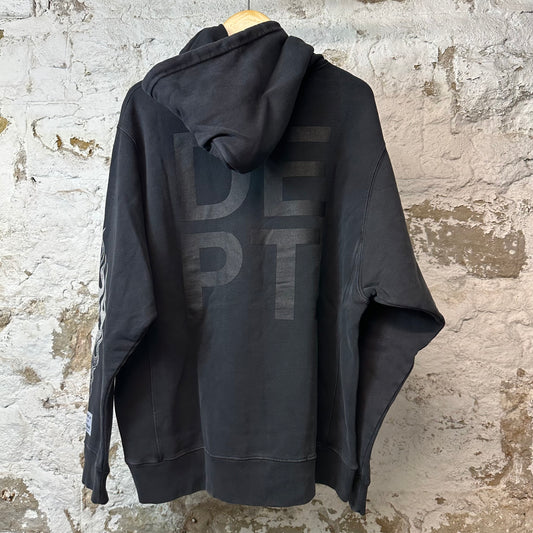 Gallery Department GD Flames Black Hoodie