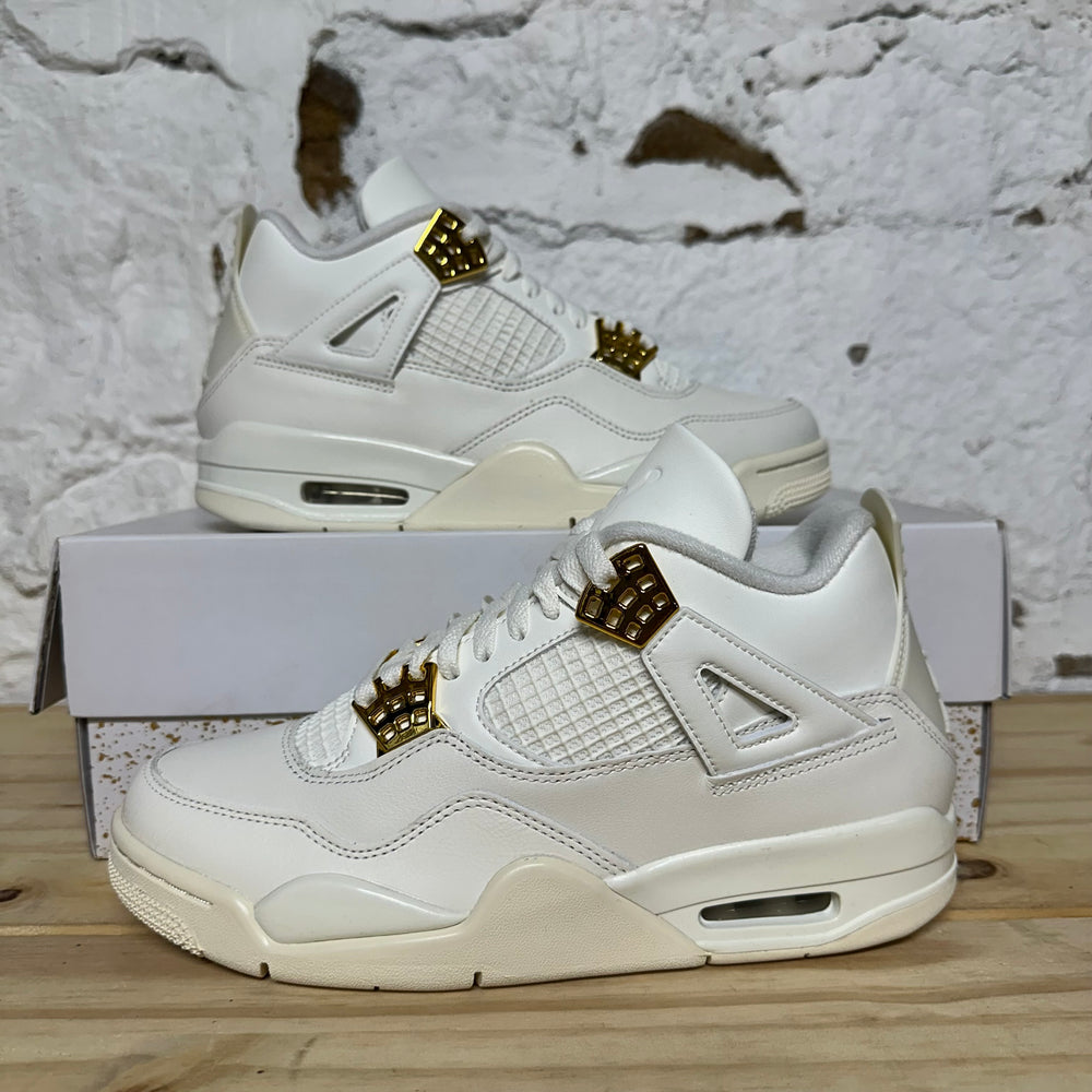 Air Jordan 4 Metallic Gold Sz 7.5 (9W) DS