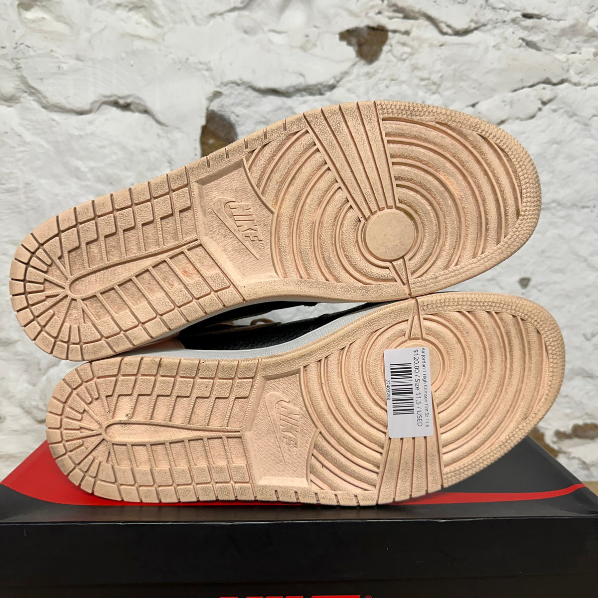 Air Jordan 1 High Crimson Tint Sz 11.5