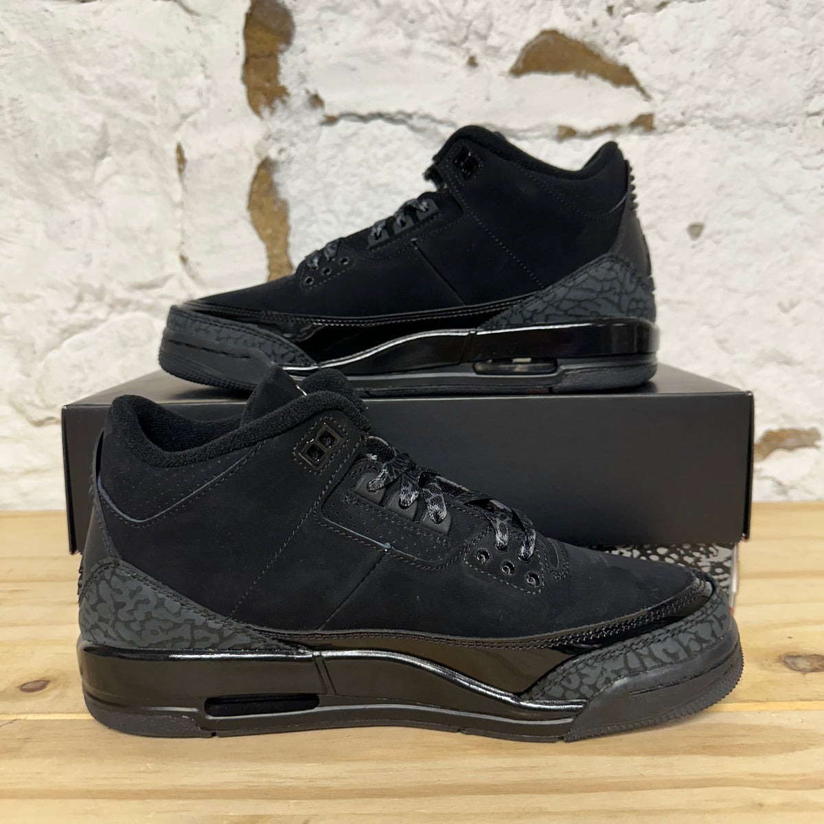 Air Jordan 3 Black Cat (2025) Sz 7Y DS