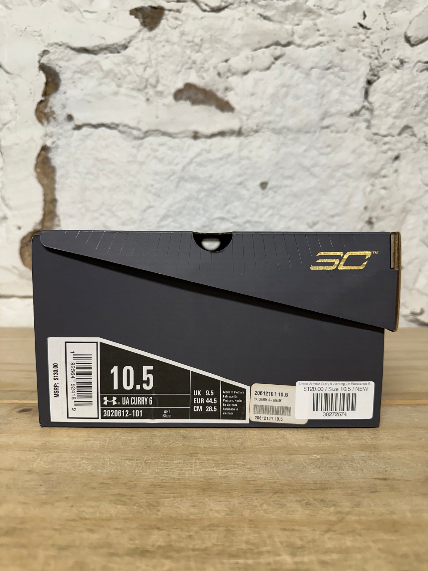 Under Armour Curry 6 Working On Excellence Sz 10.5 DS