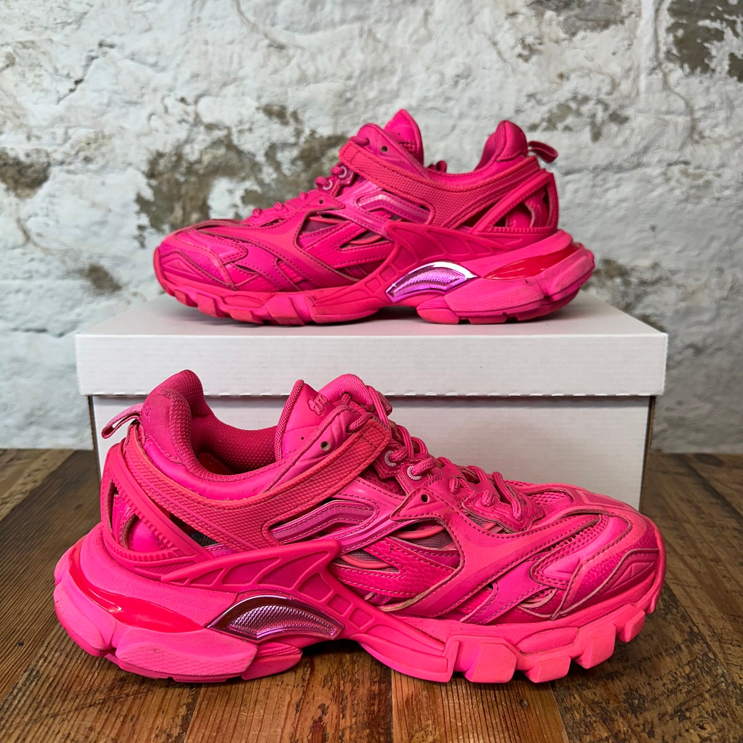Balenciaga Track 2 Hot Pink Sz 6.5 (39) No Box