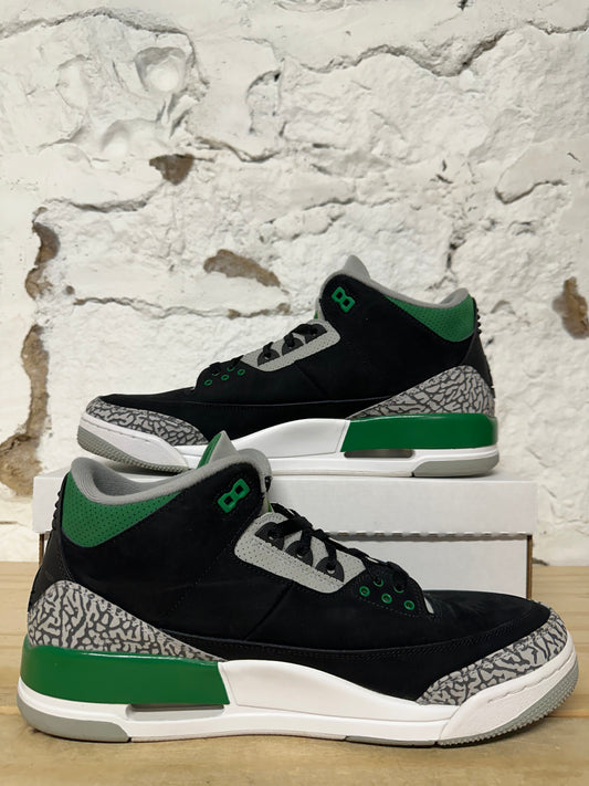Air Jordan 3 Pine Green Sz 13