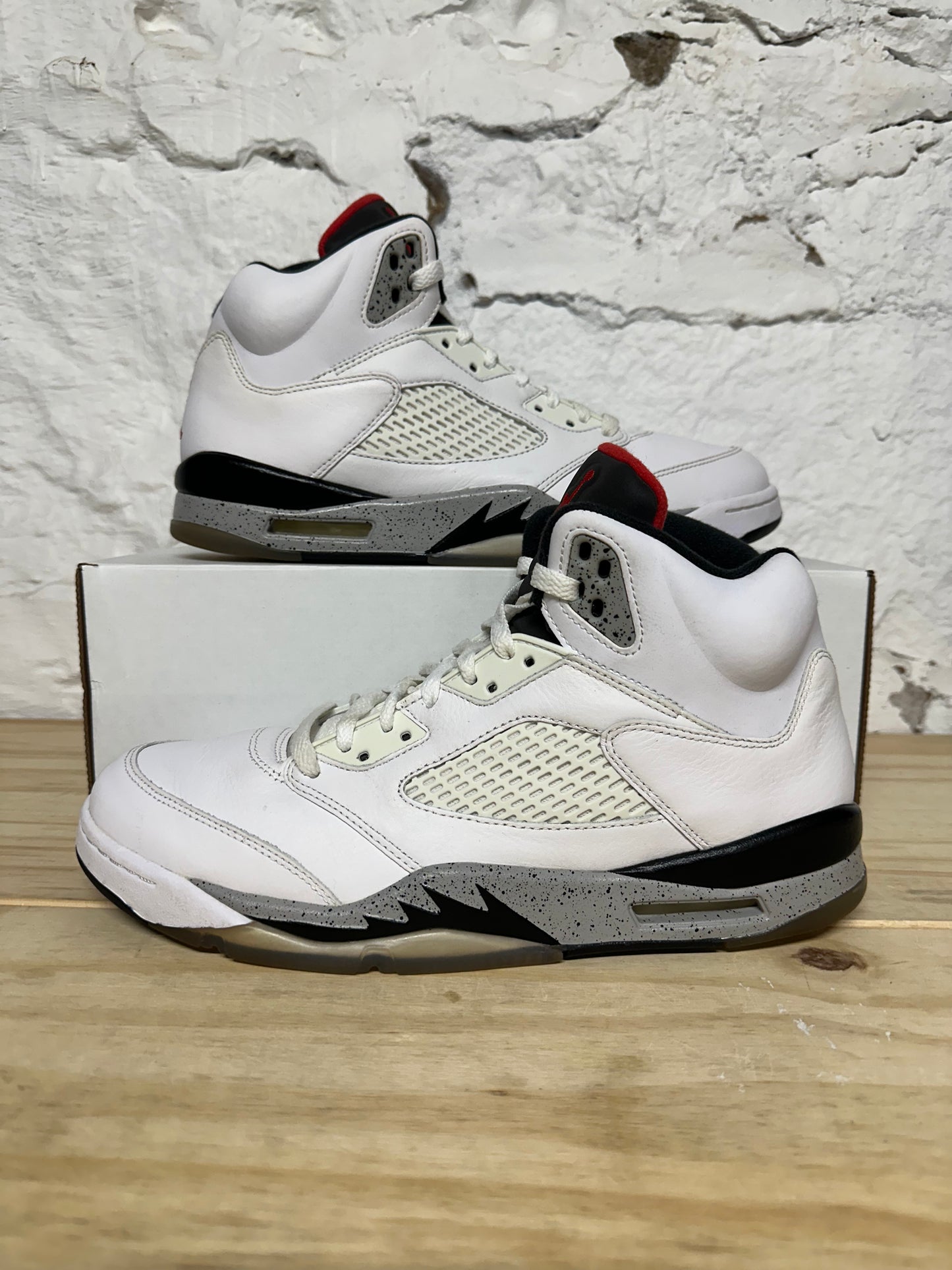 Air Jordan 5 White Cement Sz 11
