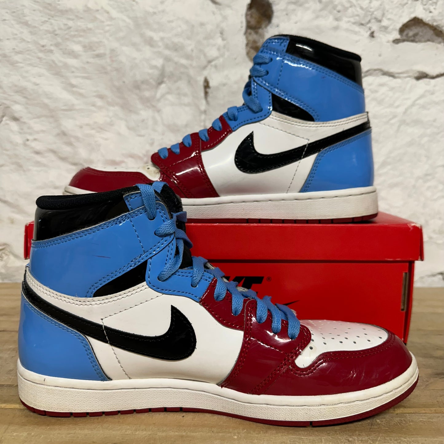 Air Jordan 1 High Fearless UNC Chicago Sz 8