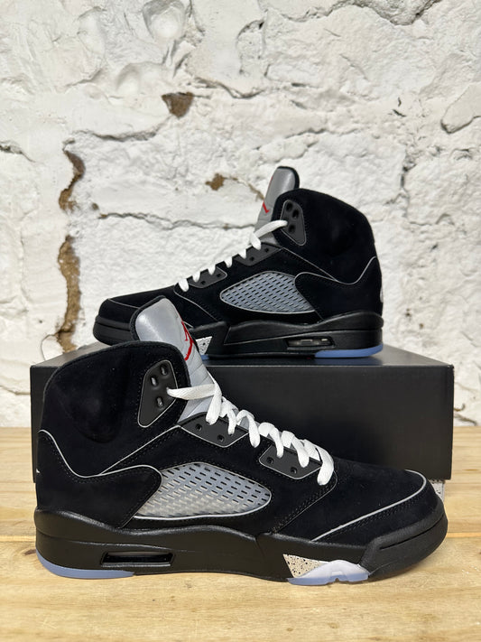 Air Jordan 5 Black Metallic Reimagined Sz 9 DS