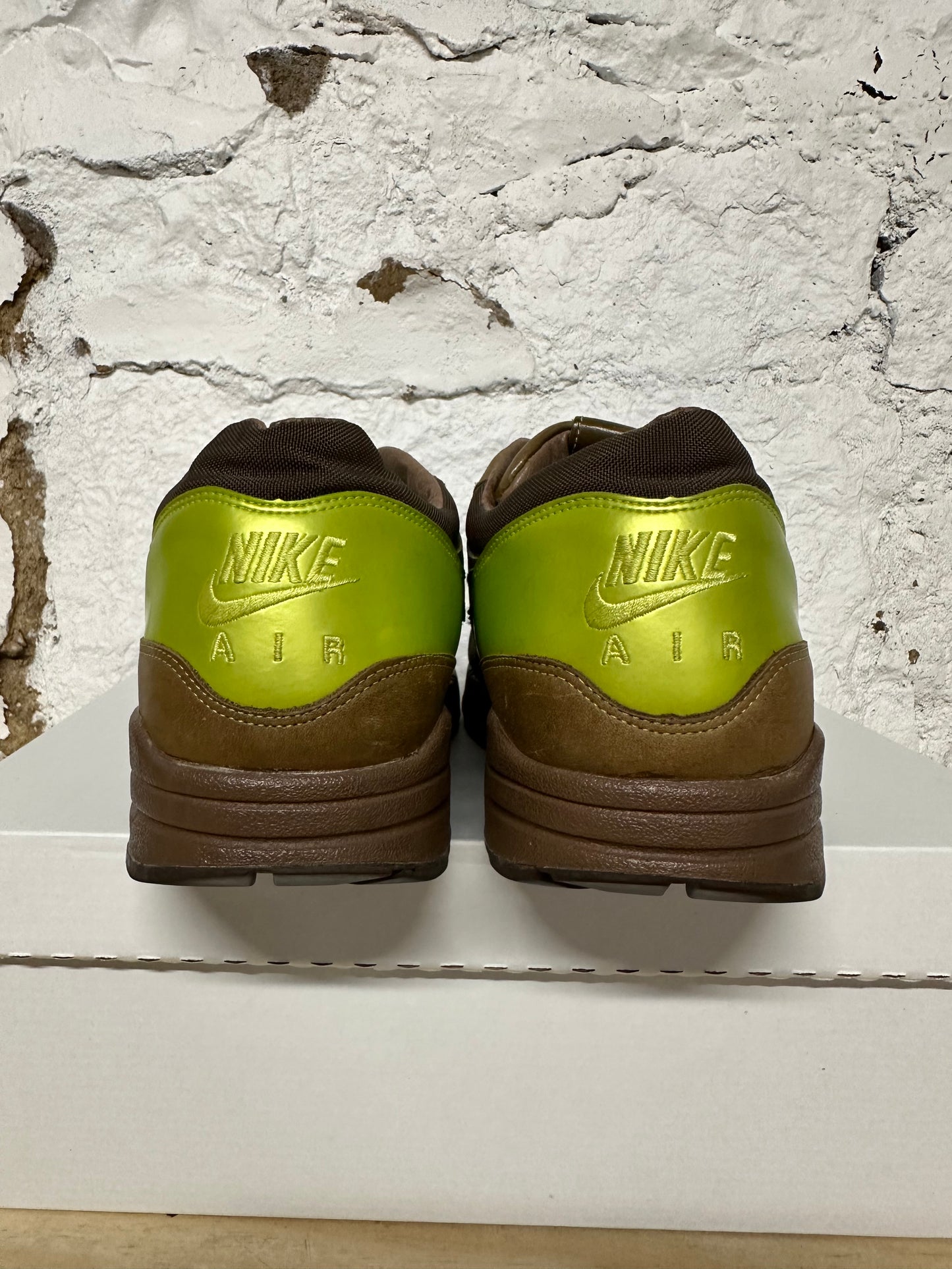 Nike Air Max 1 Evolution Brown Green Sz 12