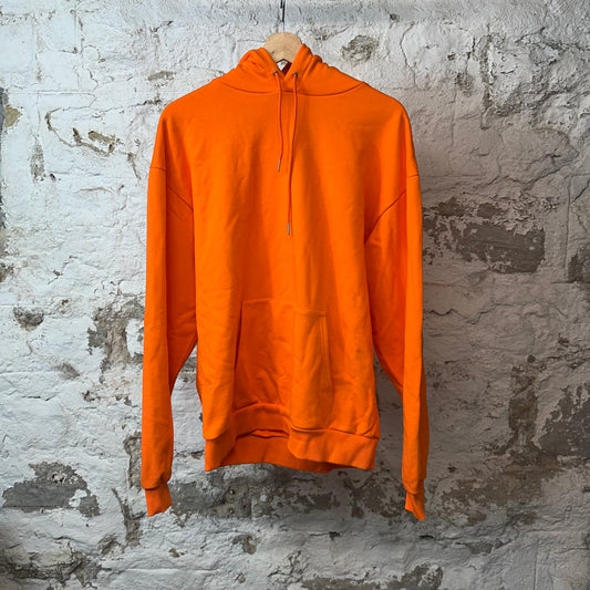 Celine Hood Spell Orange Hoodie Sz L