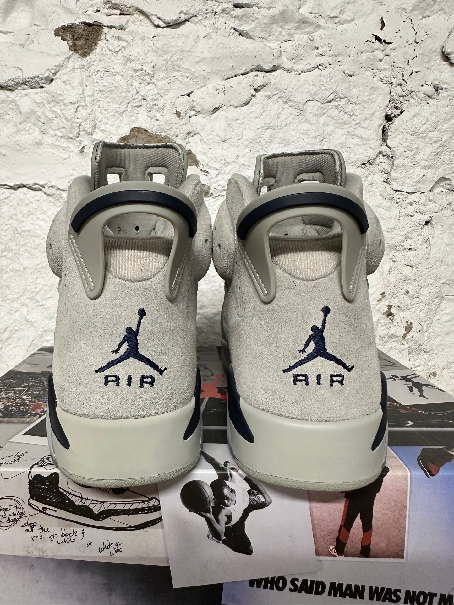 Air Jordan 6 Georgetown Sz 7.5