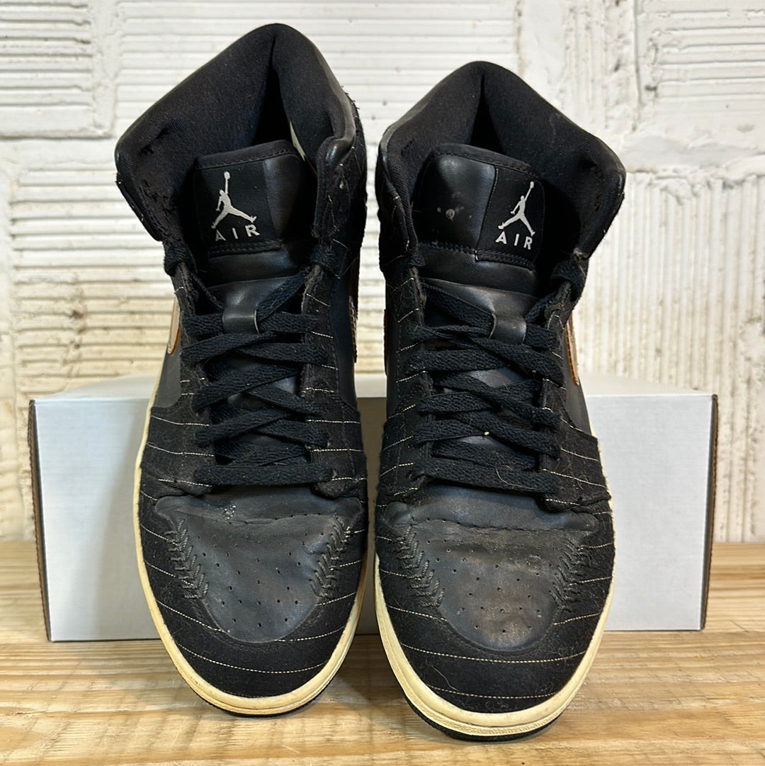 Air Jordan 1 Mid Opening Day Black Sz 10.5