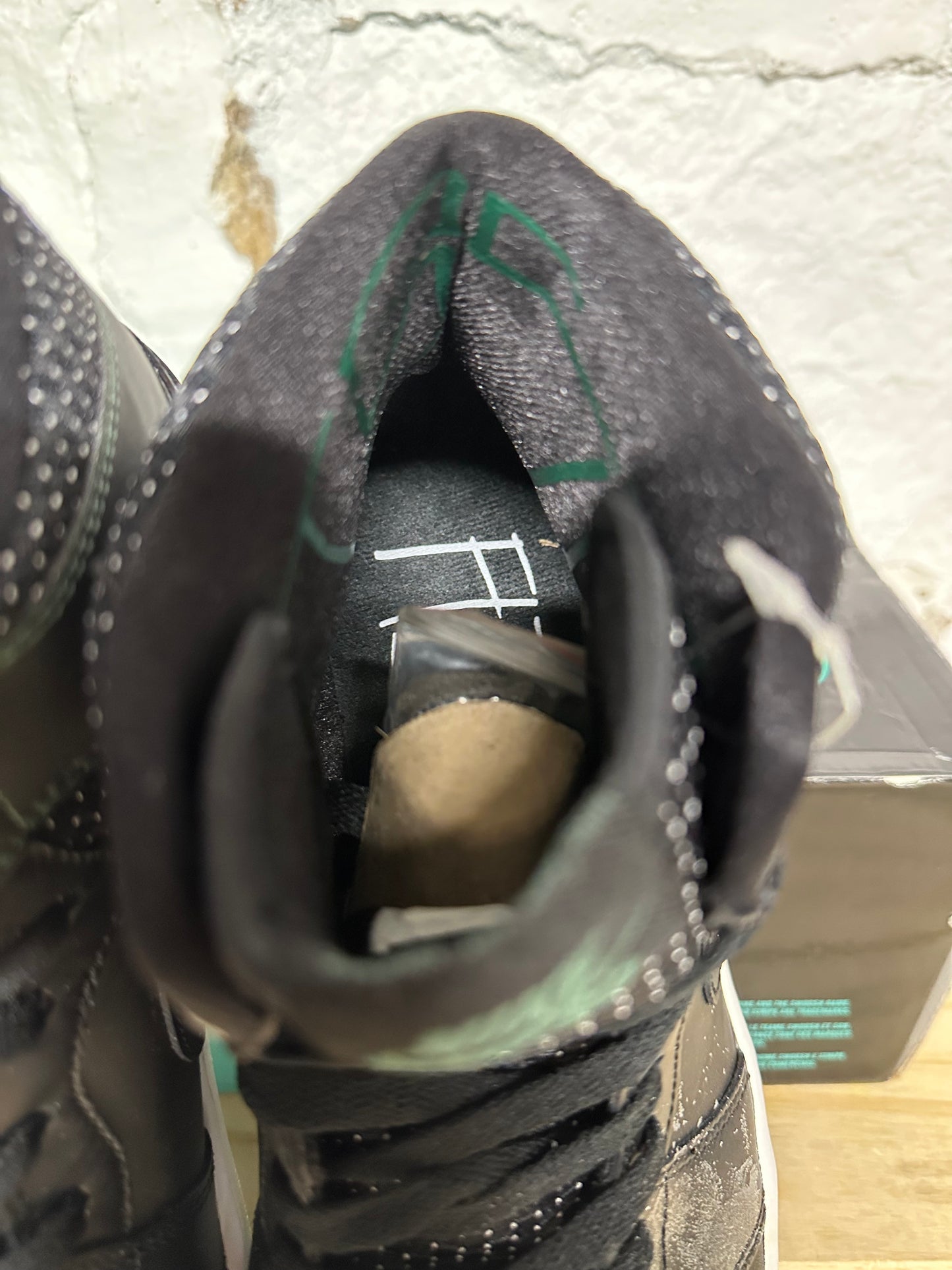 Air Jordan 1 SB Craig Stecyk Black Silver Sz 10 DS