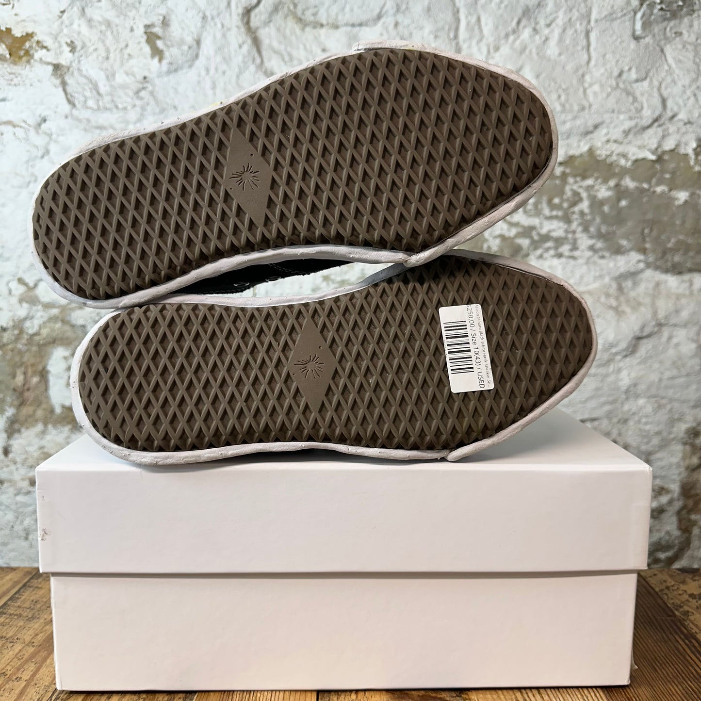 Maison Mihara Black White Hank Sneaker Sz 10 (43)
