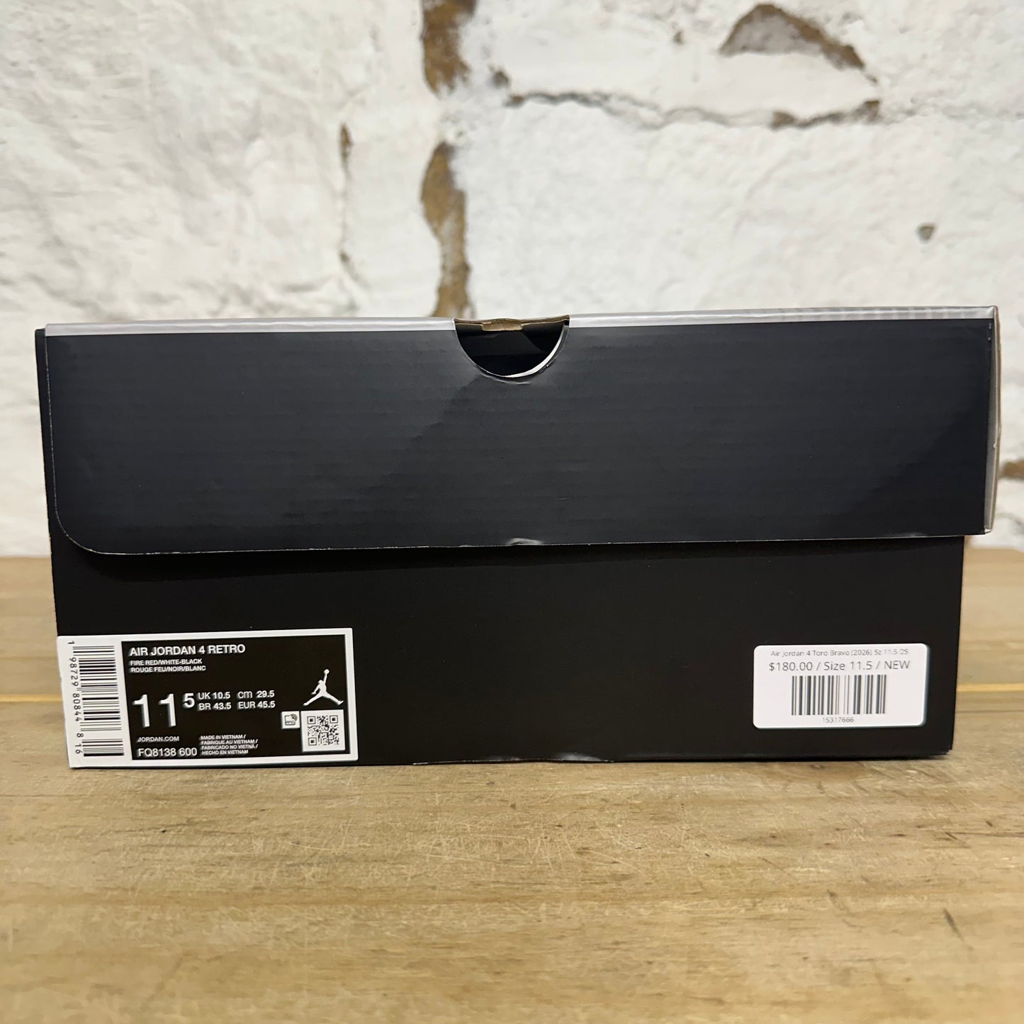 Air Jordan 4 Toro Bravo (2026) Sz 11.5 DS