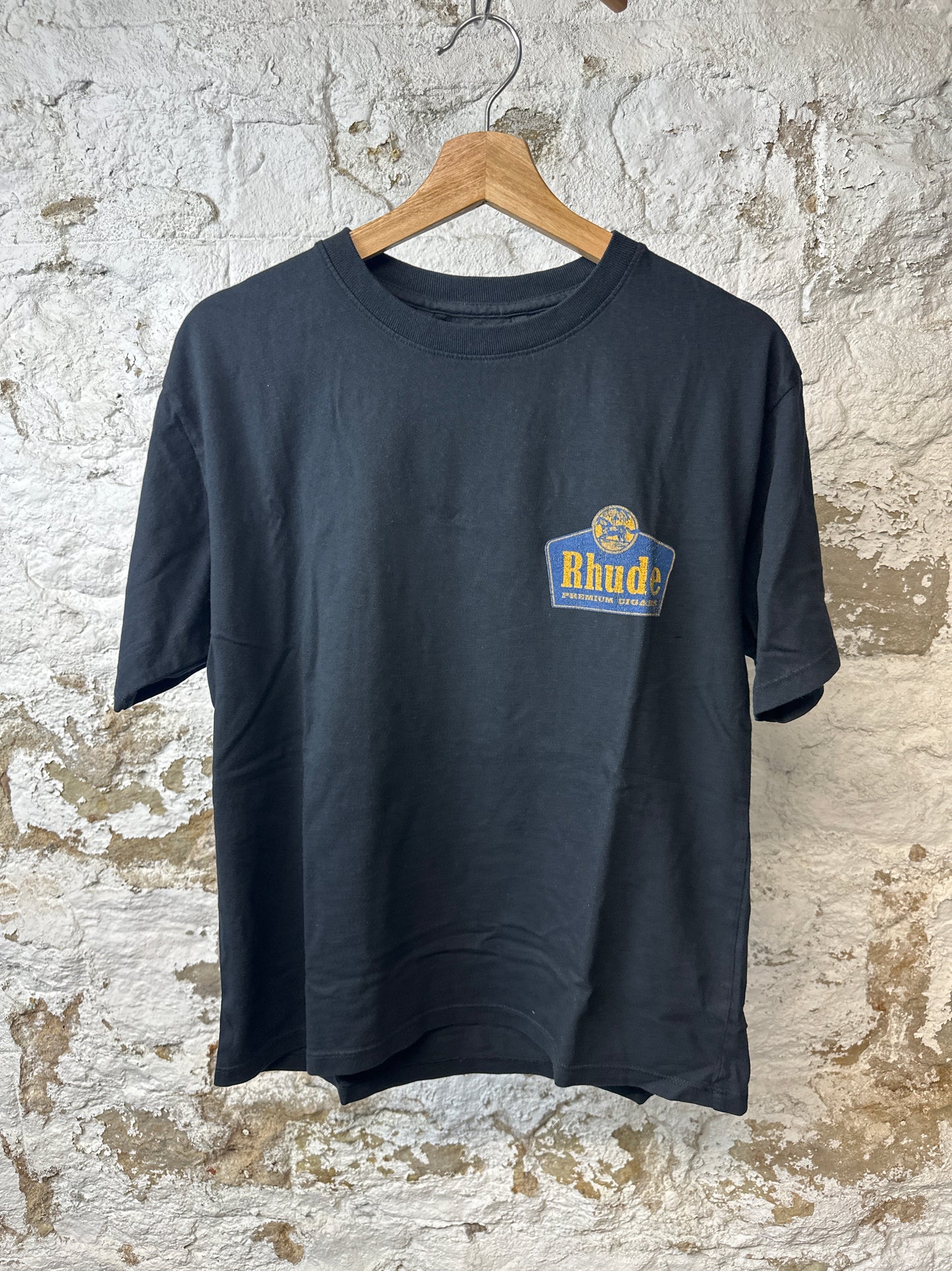 Rhude Black Grand Cru T-Shirt Sz XS DS