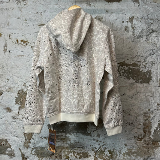 Birth Of A Royal Child Pearl Blossom White Hoodie