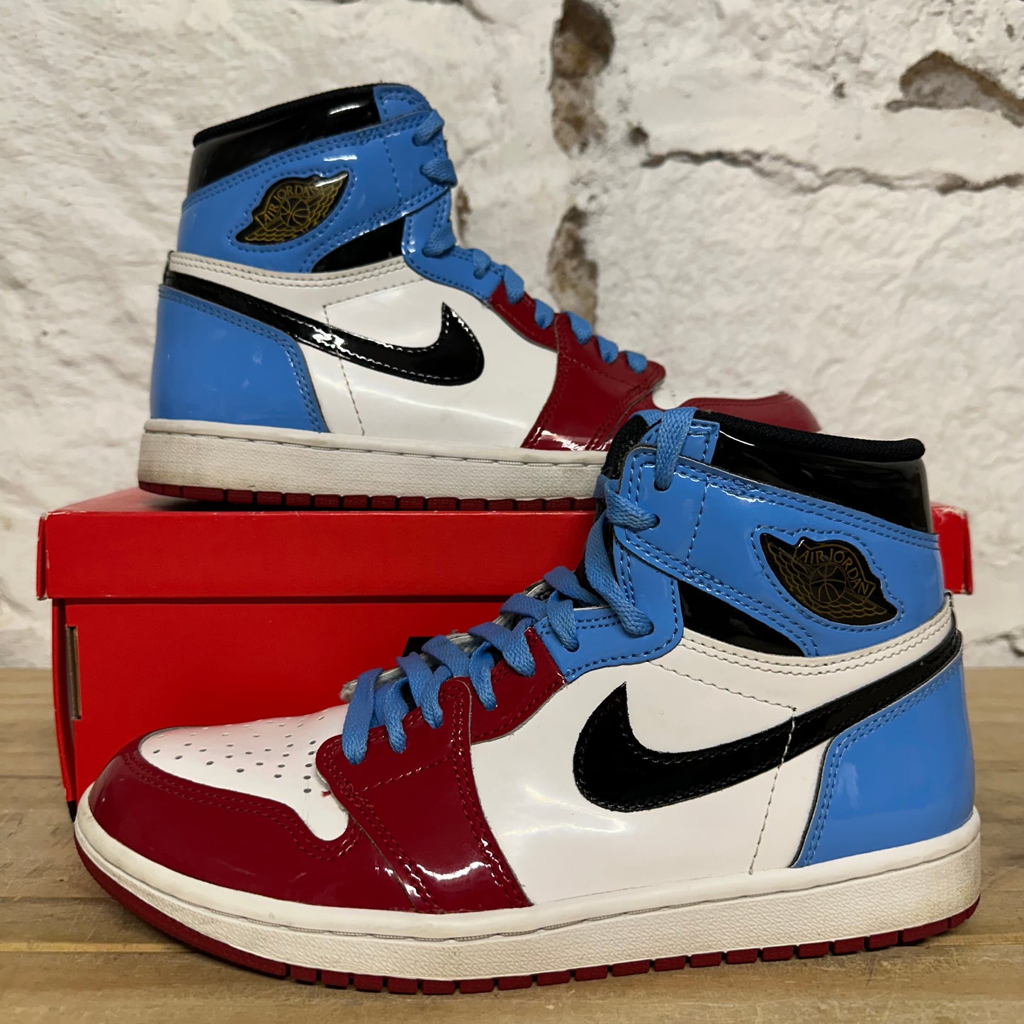 Air Jordan 1 High Fearless UNC Chicago Sz 8