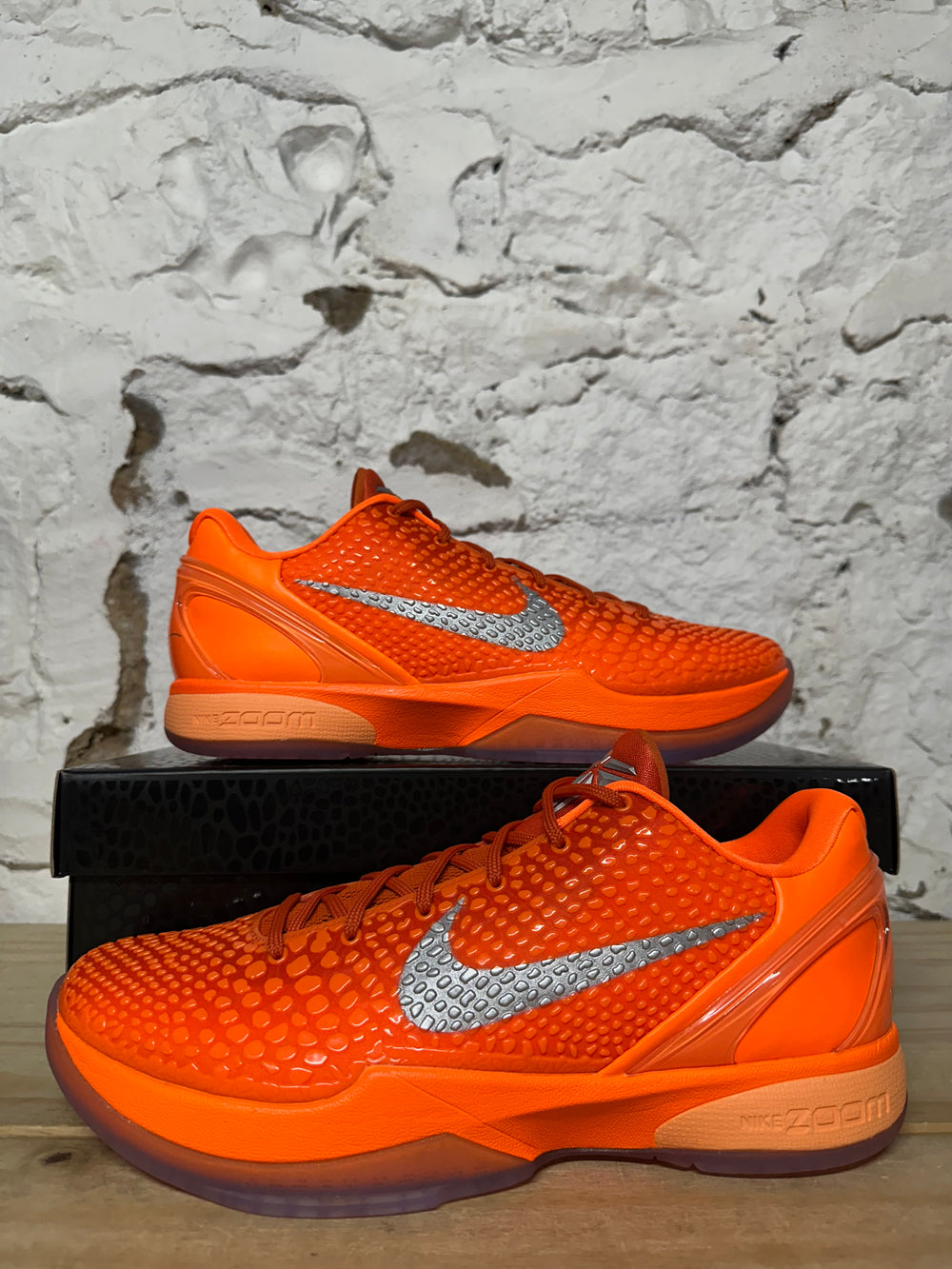 Nike Kobe 6 Protro Total Orange Sz 12 DS
