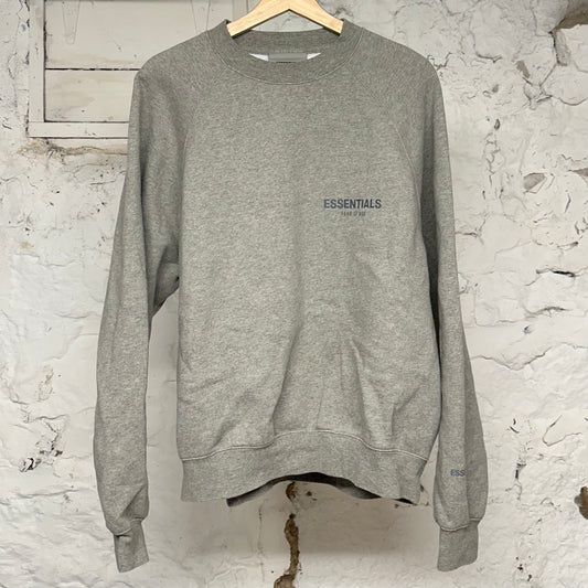 Fear of God Essentials Dark Oatmeal Crewneck Sz S