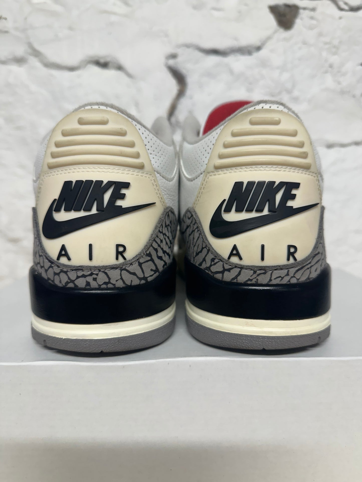 Air Jordan 3 White Cement Reimagined Sz 12
