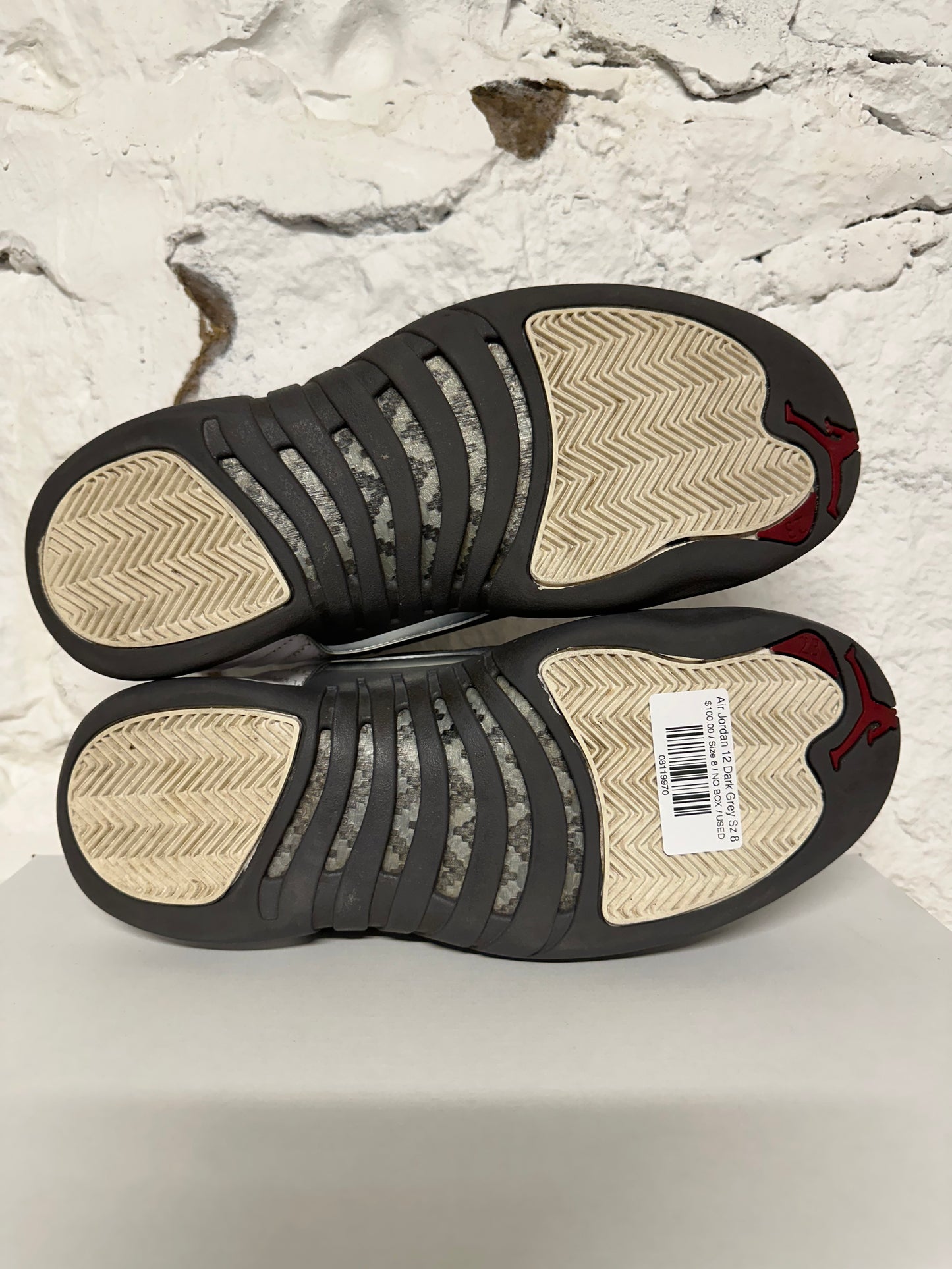 Air Jordan 12 Dark Grey Sz 8