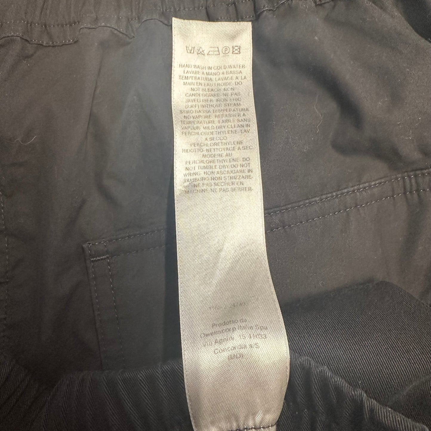 Rick Owens Pusher Pants Black Sz XL