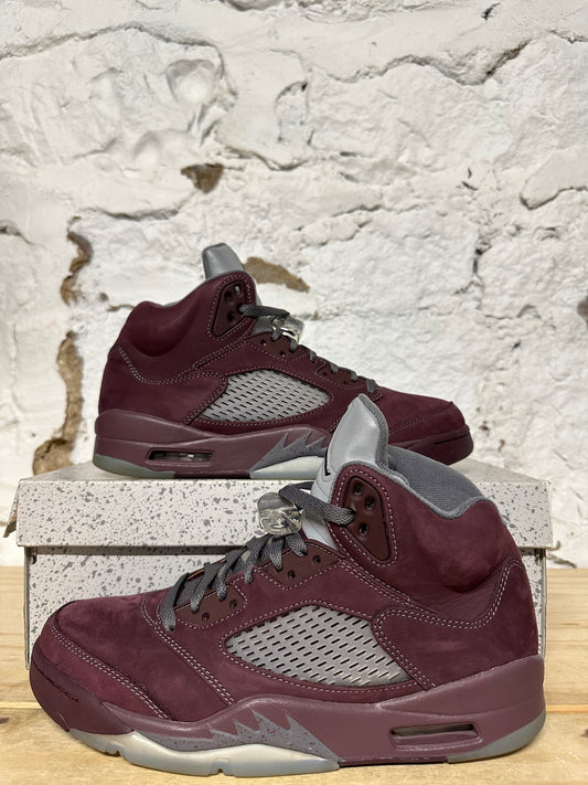 Air Jordan 5 Burgundy Sz 9.5