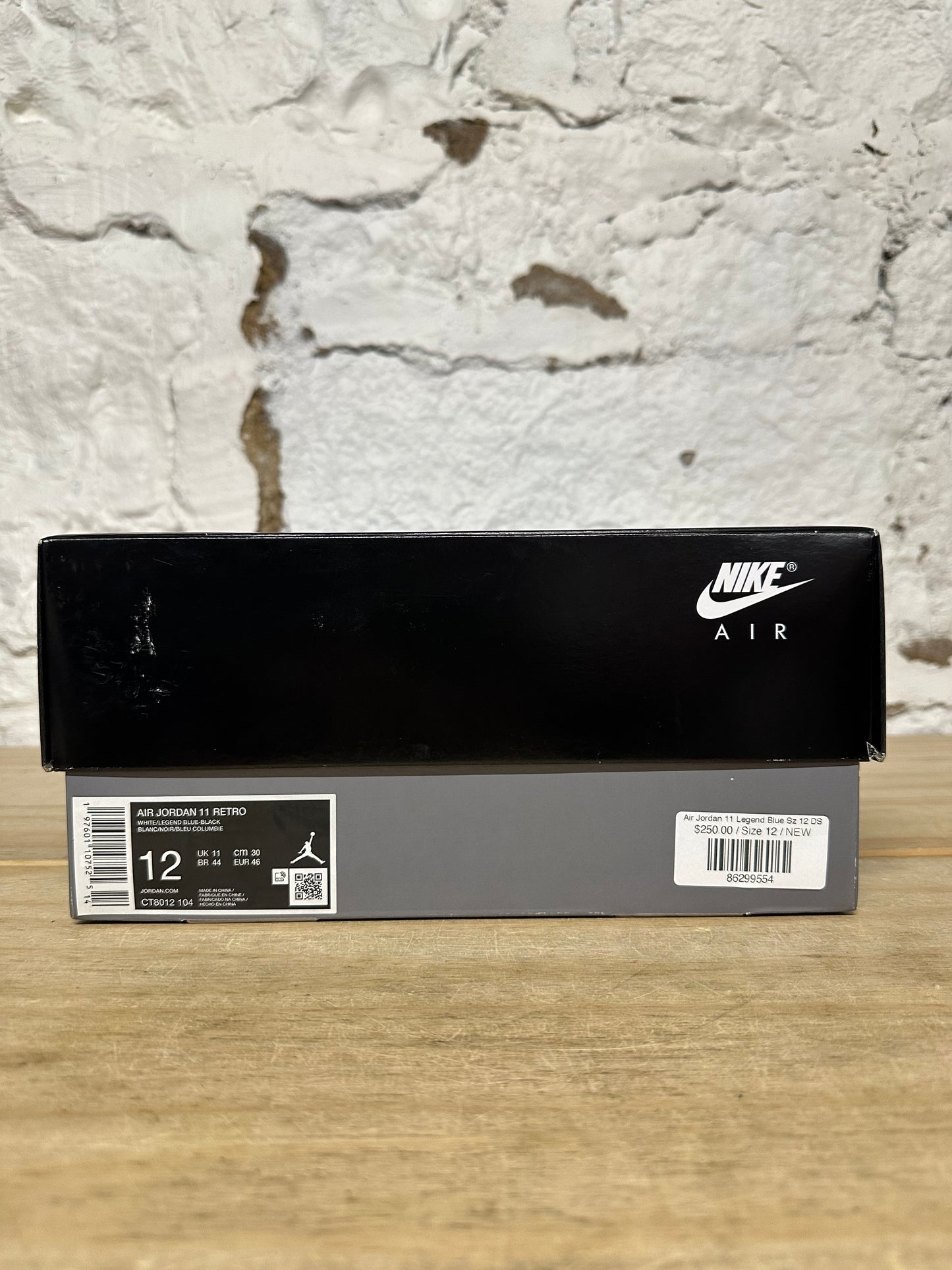 Air Jordan 11 High Legend Blue Sz 12 DS