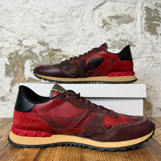 Valentino Red Camo Rock Runner Sneaker Sz 13 (46)