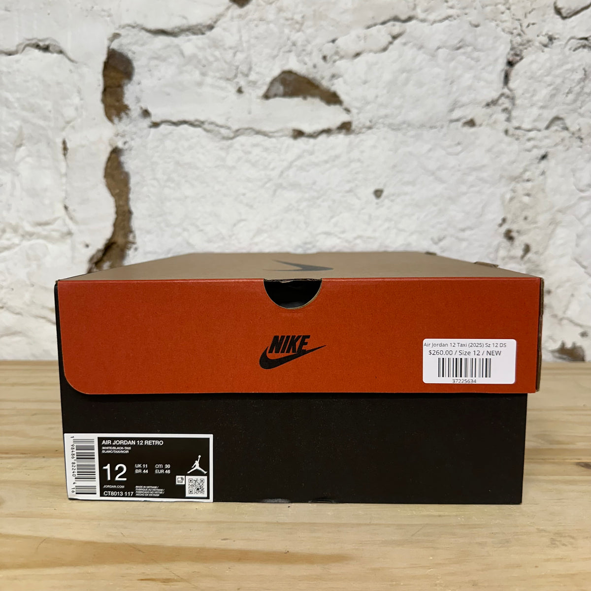 Air Jordan 12 Taxi (2025) Sz 12 DS