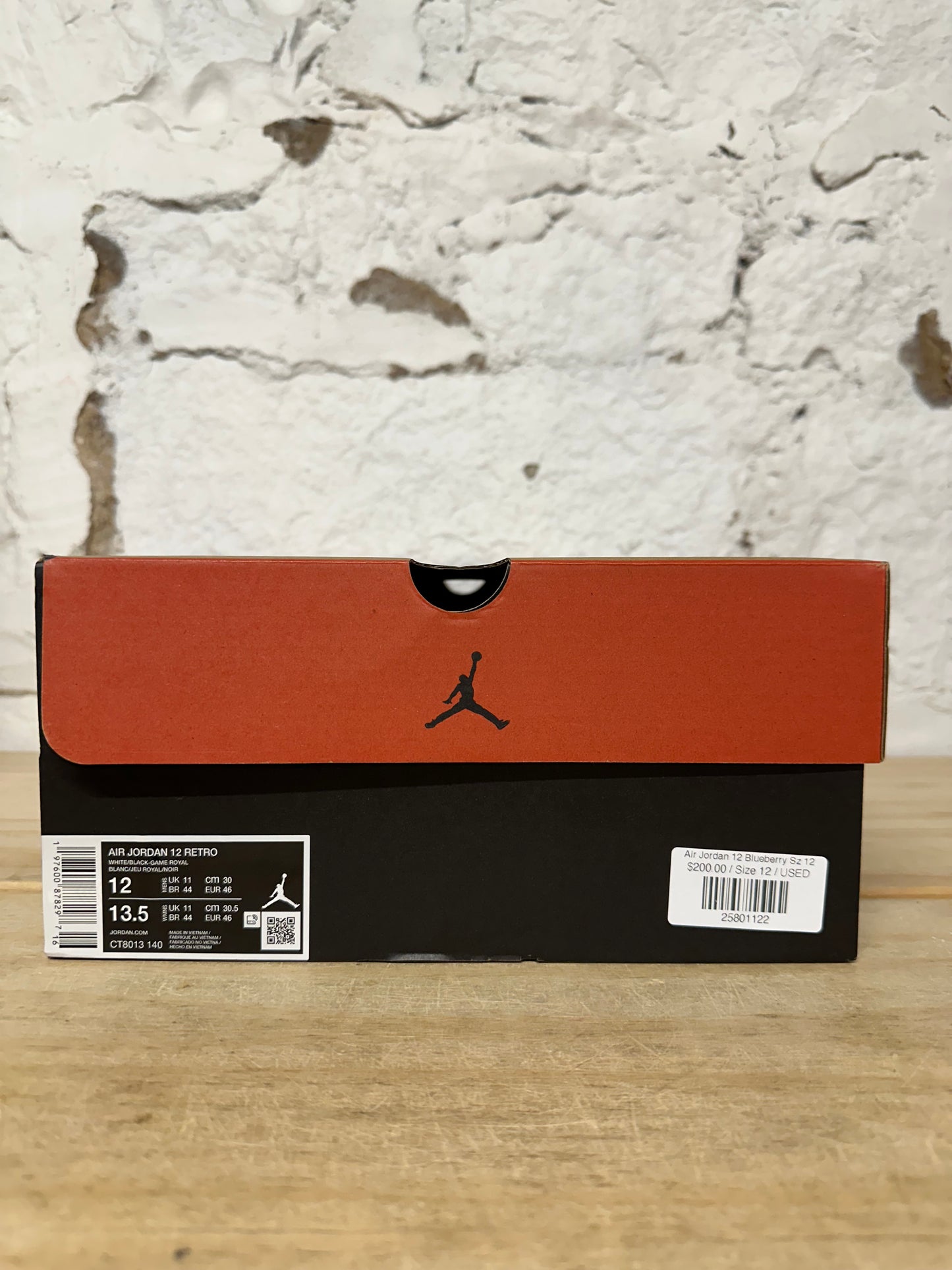 Air Jordan 12 Blueberry Sz 12